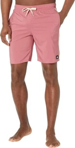 $50 adidas 3-Stripes Classics Length Swim Shorts | Pink Strata/Sand Strata | M - Picture 1 of 13