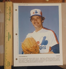 1980 Montreal Expos Dimanche-Derniere Heure Photo Stan Bahnsen #22