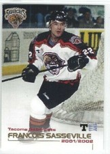 2001-02 Tacoma Sabercats (WCHL) Francois Sasseville