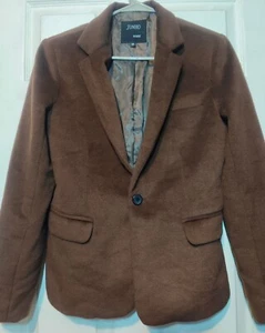 Junho Homme Bottom Casual Blazer Color Brown Women's Size Medium - Picture 1 of 6