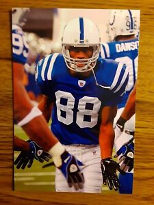 Marvin Harrison Colts Football 4x6 Game Photo Picture Card 