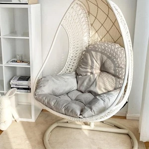 Swing Egg Chair Cushion Thickened Hanging Basket Seat Cushion Washable Hammoc... - Picture 1 of 6