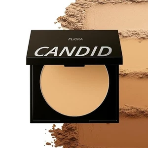 FLiCKA Candid Compact Powder For Velvet Matte Finish, Long-Lasting, Smooth Finis - Picture 1 of 4