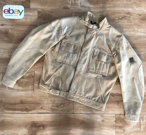 Giacca di pelle Belstaff COUGAR AIR VENT, URANIUM JUBILEE ed, marrone chiaro, taglia L - Foto 1 di 16