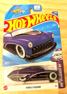 2025 HOT WHEELS purple passion #5/250/purple/hw designed by/new - Picture 1 of 6