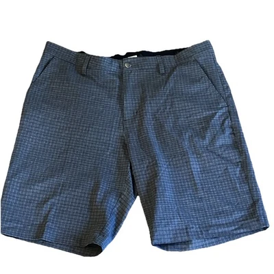 Pantalones Cortos de Golf Adidas Talla 36 Gris A Cuadros Ultimate 365 Usados en Excelente Condición Foto 1 de 4