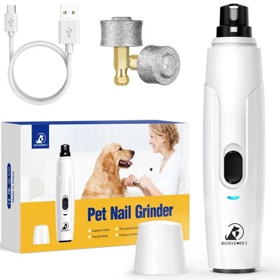 Bonve Pet Nail Grinder For Dogs - Upgraded Dog Nail Trimmers Super Qui - Image 1 of 4