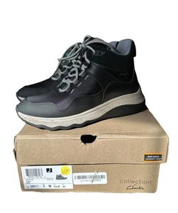 Clarks Jaunt Lo Ankle Boot Black Women’s Size 9 Wide NEW - Picture 1 of 12