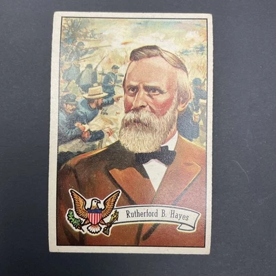 1956 Topps US Presidents - Rutherford Hayes #22 - Image 1 of 2