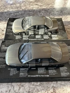 Two Brookfield Collectors Guild 1993 Dodge Intrepid 1:24 Read Description - Picture 1 of 7