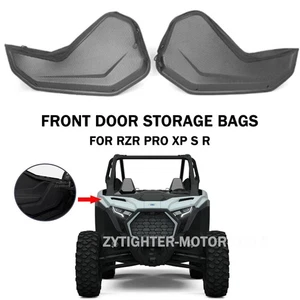 Waterproof Driver Front Door Storage Mesh Tool Bags For Polaris RZR Pro XP S R - Picture 1 of 7