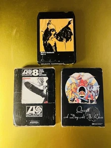 Classic Rock 8 Track Lot Led Zeppelin Self / Black Sabbath Vol 4 Queen Day Races - Bild 1 von 7