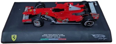Modellino auto Hot Wheels 1/18 Ferrari F2004 Schumacher #5 Italia Monza GP - Immagine 1 di 4