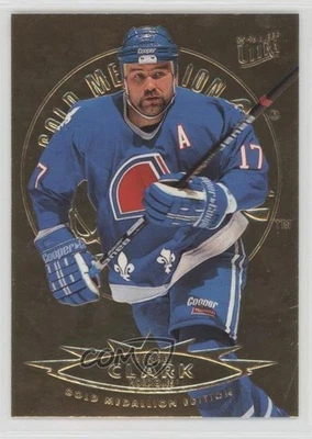 1995-96 Fleer Ultra Gold Medallion Edition Wendel Clark #129 - Image 1 of 2