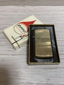 Encendedor Zippo rosa lleno de oro 10K de Donna casi como nuevo - Imagen 1 de 6