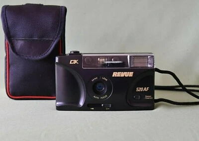 【Como Nueva - Muy Rara】 Cámara fotográfica compacta REVUE 520 AF 35 mm - Funcionamiento perfecto Foto 1 de 4
