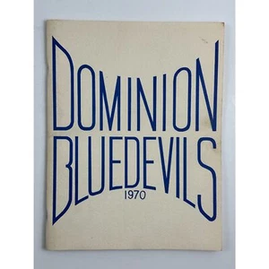 Yearbook 1970 Dominion Blue Devils Dominion JRHS Columbus OH 1969-1970 - Foto 1 di 4