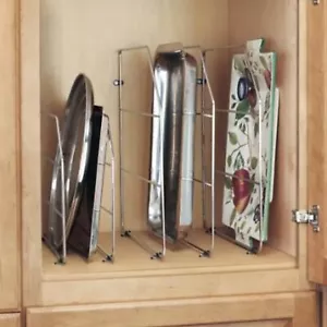 Rev-A-Shelf 18" Tray Trenner mit Befestigungsclips, Chrom, Serie 597 - Bild 1 von 1