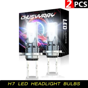 For Honda CBR600RR 2007-2020 - 2x H7 White 6000K LED Headlight Bulbs Upgrade Kit - Foto 1 di 11