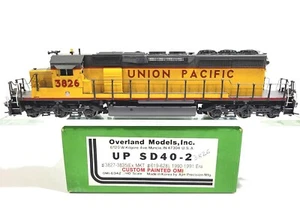 Overland OMI UP EMD SD40-2 Union Pacific #3826 HO Brass Model #6342.1 - Picture 1 of 14