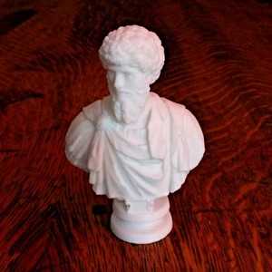 Busto de Lucio Aurelio Vero - Emperador romano - 4 pulgadas - Imagen 1 de 3