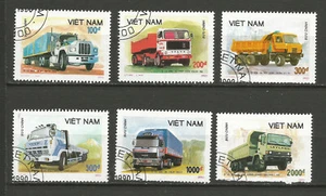 Viét Nam 1990 camions modernes Y&TN°1031 à 1036 6 timbres oblitérés /T8467 - Picture 1 of 1