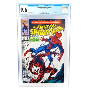 Amazing Spiderman #361 CGC 9.6 Primera aparición Carnage 1992 páginas blancas - Imagen 1 de 2