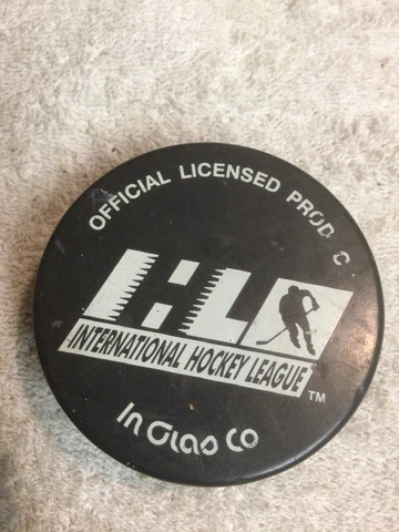 International Hockey League Cincinnati Cyclones Hockey Puck Made In Slovakia Cover