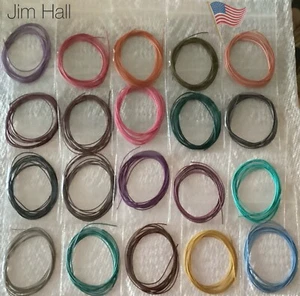 100 Feet Or 30.48 M 30 AWG Wire 20 Different Colors 5 Feet Each For Model Trains - Picture 1 of 2