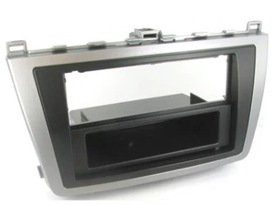 PLACA RADIO ESTÉREO FACIA FASCIA CT24MZ10 PARA BOLSILLO MARCO MAZDA 6 NEGRO Y PLATEADO - Imagen 1 de 1
