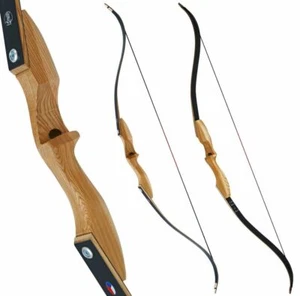Madera de ceniza LAZECKY® Profesional Caza Recurva / 22 libras - 55 libras opción - Imagen 1 de 2