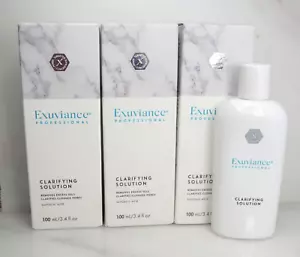 EXUVIANCE PROFESSIONAL CLARIFYING SOLUTION 3.4 OZ BOXED LOT OF 3 - Picture 1 of 4