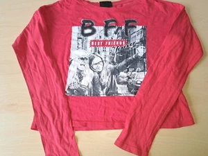 Sweatshirt Pullover Mädchen BFF Gr.146 / 152 in rot Neuwertig - Bild 1 von 3
