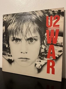 U2 War 12" Vinyl Album 1983 US Original LP Island Records Bono Edge - Picture 1 of 5