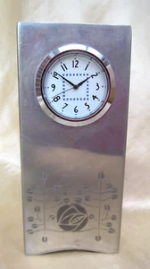 Charles Rennie Mackintosh Pewter Clock Quote THERE IS HOPE IN HONEST ERROR Works - Picture 1 of 8