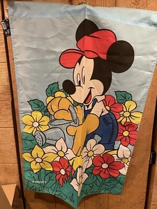 Disney MICKEY MOUSE Large House Garden Flag Banner 42in NOS With Tag Korea - Picture 1 of 4