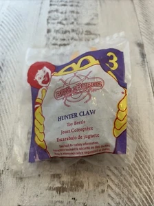 1996 McDonald's Happy Meal  Beetle Borgs #3 Hunter Claw sealed - Picture 1 of 3