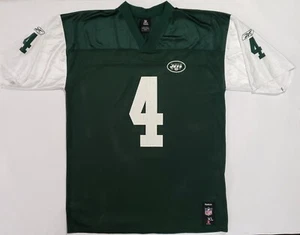 Reebok Jersey Mens Extra Large Brett Favre New York Jets Green Team Apparel   - Picture 1 of 8
