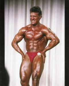 BODYBUILDING ANNI 80 CALIFORNIA COMPETITION EXCLUSIVE* STAMPA A COLORI 8X10" N. 42 - Foto 1 di 1