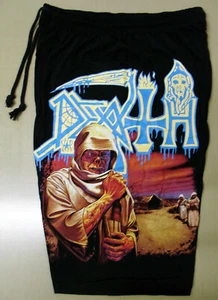 Death Leprosy Metal Band Cotton Shorts Sweatpants Free Size New! Grindcore - Picture 1 of 1