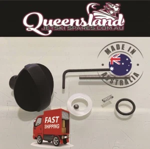 BILLET YAMAHA JETSKI GLOVE BOX LID KNOB CATCH LOCK WAVERUNNER FX HO SHO - Picture 1 of 4