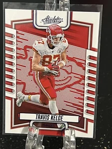 TRAVIS KELCE-----2023 PANINI----ABSOLUTE-----BLUE----CHIEFS---FREE SHIPPING - Picture 1 of 2