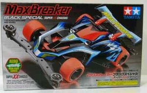 Tamiya 19618 Mini 4WD MAX BREAKER BLACK SPECIAL (SUPER XX CHASSIS) 1/32 - Photo 1 sur 3