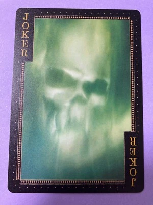 Harry Potter Lord Voldemort Dark Mark Playing Card Joker Tully's CoffeeJapanese - Image 1 of 4