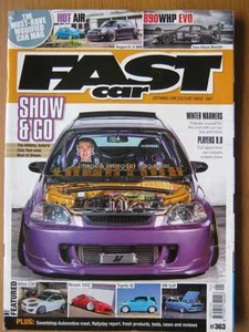 Fast Car January 2016 Civic MINI Audi A1 Mitsubishi Evo Nissan 350Z VW Golf C30 - Picture 1 of 1