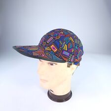 VTG Patagonia Spoonbill Pattern Hat Aztec Print Size M DUCK HAT 5 Panel Tribal