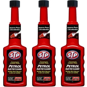 3 x STP Petrol Injector Cleaner & Fuel System Additive Cleaner Stabiliser 200ml - Picture 1 of 7