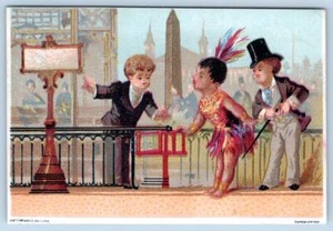 CLEOPATRA'S NEEDLE CENTRAL PARK NATIVE AMERICAN TOP HAT KETTERLINUS - Picture 1 of 2