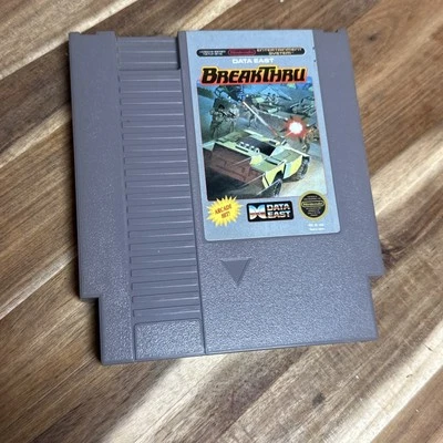 Breakthru NES Vintage Nintendo 3-Screw Tested & Working Cartridge only no Manual - Image 1 of 4