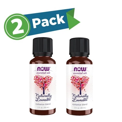 2 PACK NOW Foods 1 oz. Queimador difusor tópicos óleos essenciais naturalmente adorável - Imagem 1 de 4